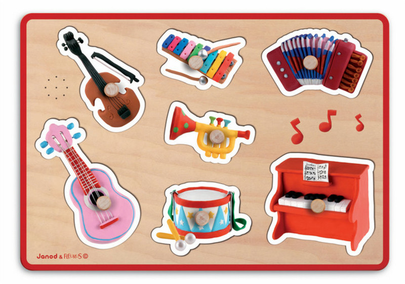 JANOD Fleurus Instruments Musical Puzzle