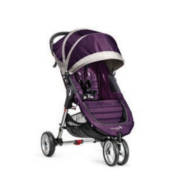 Baby Jogger BJ0141142850 Jogging stroller 1место(а) Серый, Пурпурный детская коляска