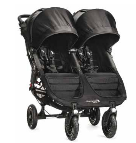 Baby Jogger BJ0141641000 Side-by-side stroller 2seat(s) Black pram/stroller