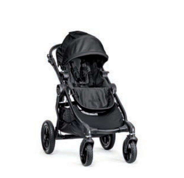 Baby Jogger BJ0142341000 Traditional stroller 1место(а) Черный детская коляска