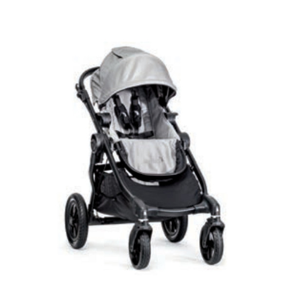 Baby Jogger BJ0142341206 Traditional stroller 1место(а) Cеребряный детская коляска
