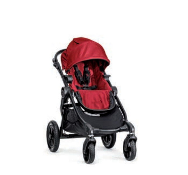 Baby Jogger BJ0142343640 Traditional stroller 1место(а) Красный детская коляска
