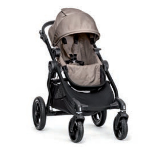 Baby Jogger BJ0142345725 Traditional stroller 1место(а) Песочный детская коляска