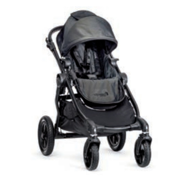 Baby Jogger BJ0142349601 Traditional stroller 1место(а) Синий, Древесный уголь детская коляска