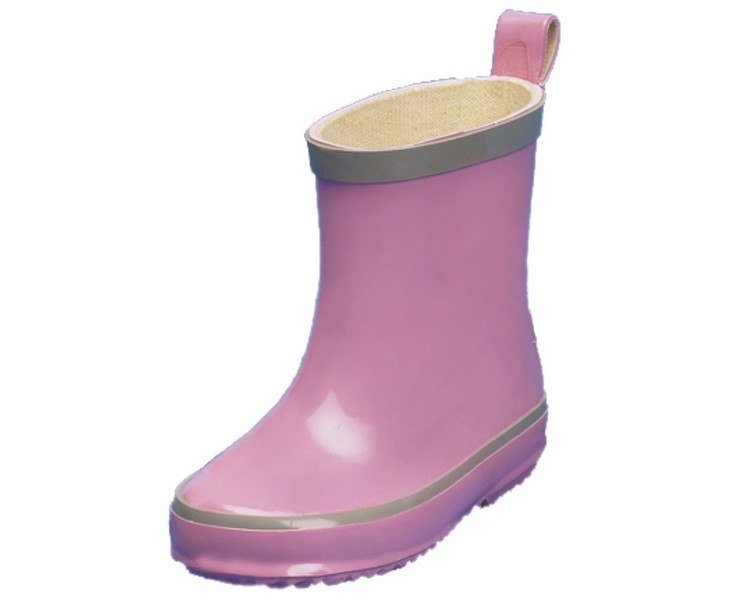 PLAYSHOES 180355-14/18 Girl Baby/toddler boots Kautschuk Grau, Pink Schuh für Babys & Kleinkinder