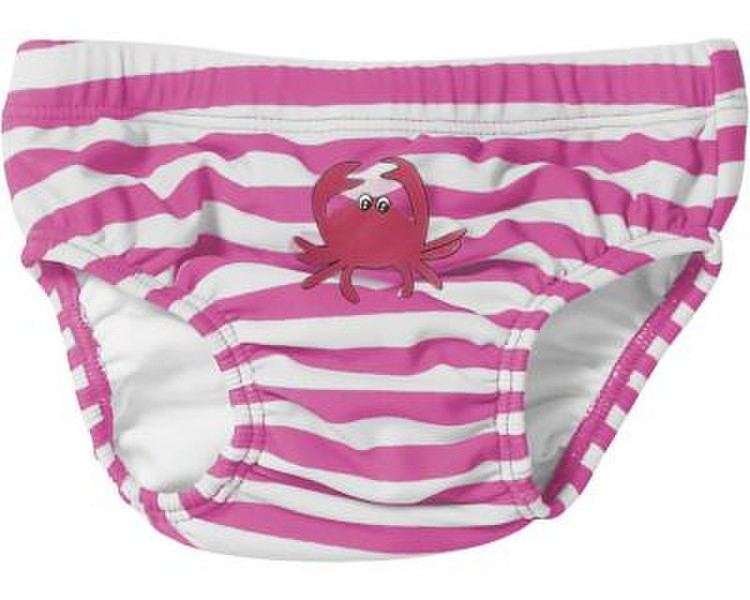 PLAYSHOES 460100_74/80 Mädchen Schwimmwindel Elastan, Polyamid Weiß Badebekleidung für Babys & Kleinkinder