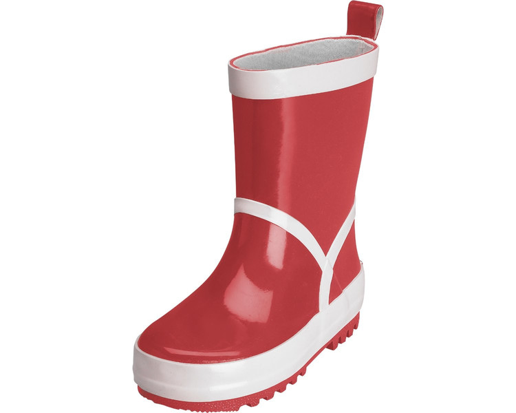 PLAYSHOES 184310-8/22/23 Boy/Girl Baby/toddler boots Rubber Red, White