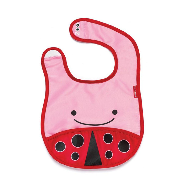 Skip Hop Zoo Tuck-Away Bib Ladybug