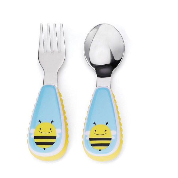 Skip Hop SH252351 Toddler cutlery set Черный, Синий, Cеребряный, Белый, Желтый Нержавеющая сталь toddler cutlery