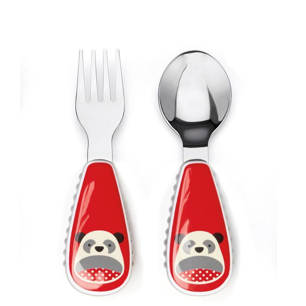 Skip Hop SH252362 Toddler cutlery set Бежевый, Черный, Красный, Cеребряный Нержавеющая сталь toddler cutlery