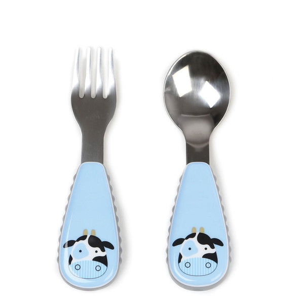 Skip Hop SH252366 Toddler cutlery set Schwarz, Silber, Weiß Edelstahl toddler cutlery