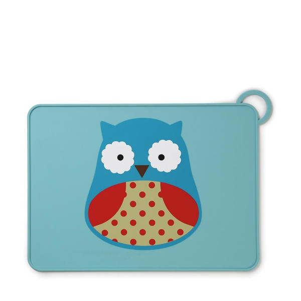 Skip Hop Zoo Fold & Go Silicone Placemat Owl placemat