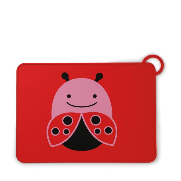 Skip Hop Zoo Fold & Go Silicone Placemat Ladybug placemat