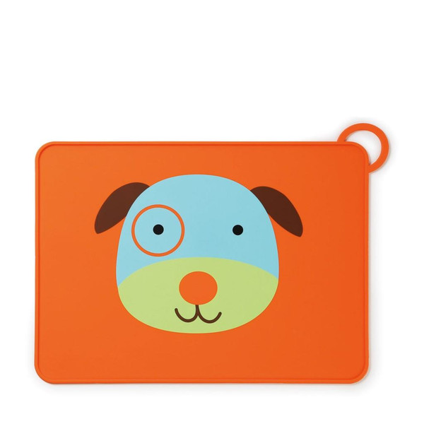 Skip Hop Zoo Fold & Go Silicone Placemat Dog placemat