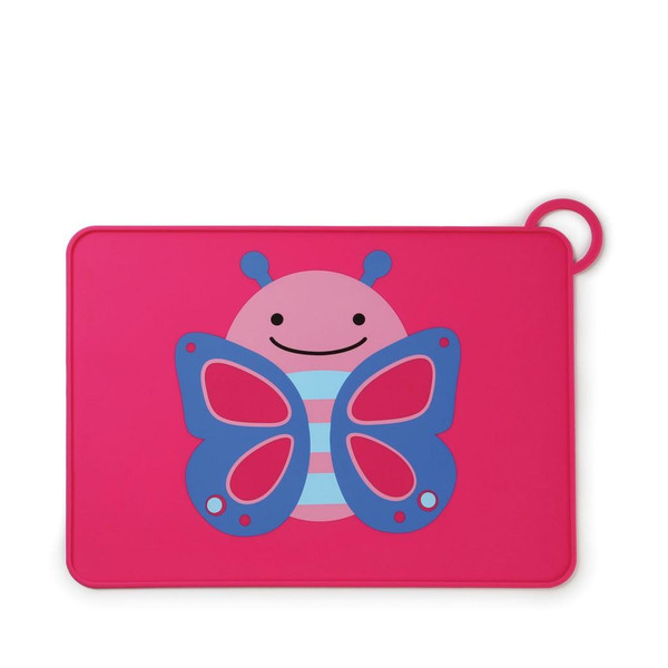 Skip Hop Zoo Fold & Go Silicone Placemat Butterfly placemat