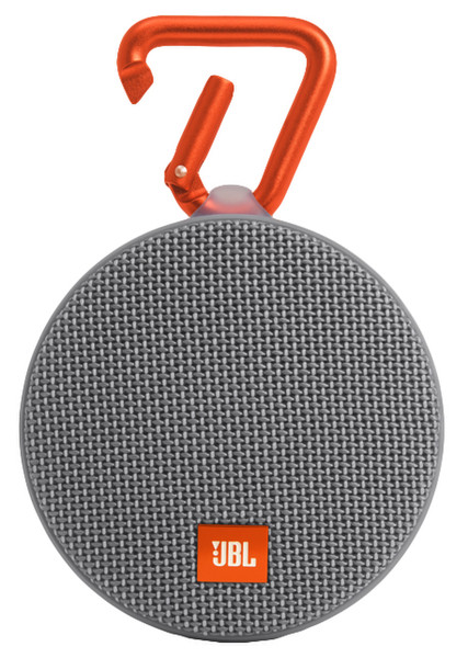 JBL Clip 2 Mono portable speaker 3Вт Другое Серый, Оранжевый