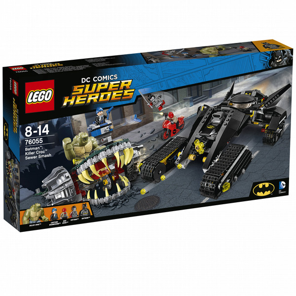 LEGO DC Comics Super Heroes Batman: Killer Croc Sewer Smash 759шт строительный конструктор