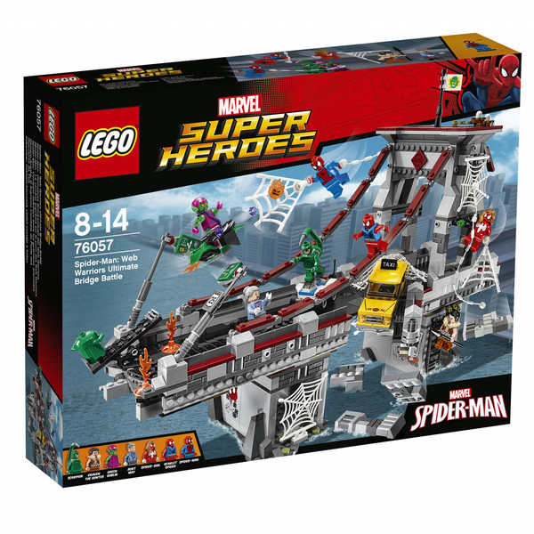 LEGO Marvel Super Heroes Spider-Man: Web Warriors Ultimate Bridge Battle 1092шт строительный конструктор