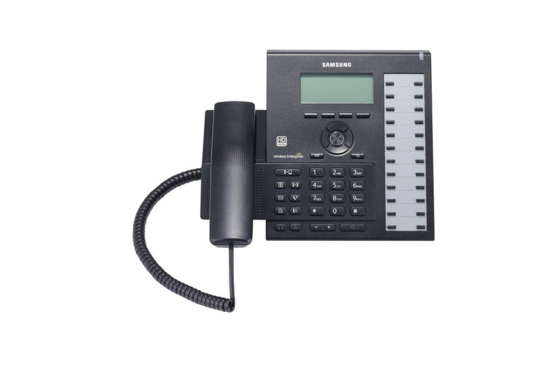 Samsung SMT-I6020K/EUS Проводная телефонная трубка ЖК Черный IP-телефон