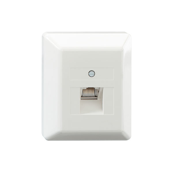 Rutenbeck 132115010 White socket-outlet