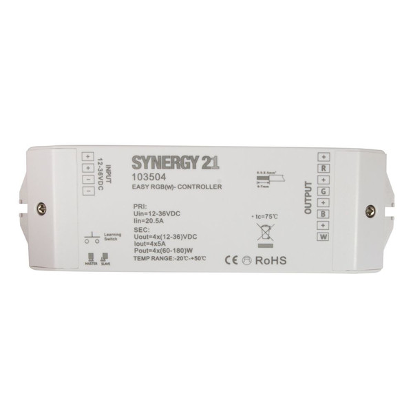 Synergy 21 S21-LED-SR000085 868.3MHz White smart home receiver