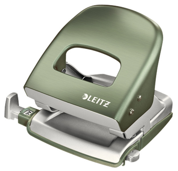 Leitz NeXXt 5006 30sheets Green,Silver hole punch