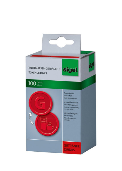 Sigel WM006 Полипропилен 100 Круглый подставка для напитков