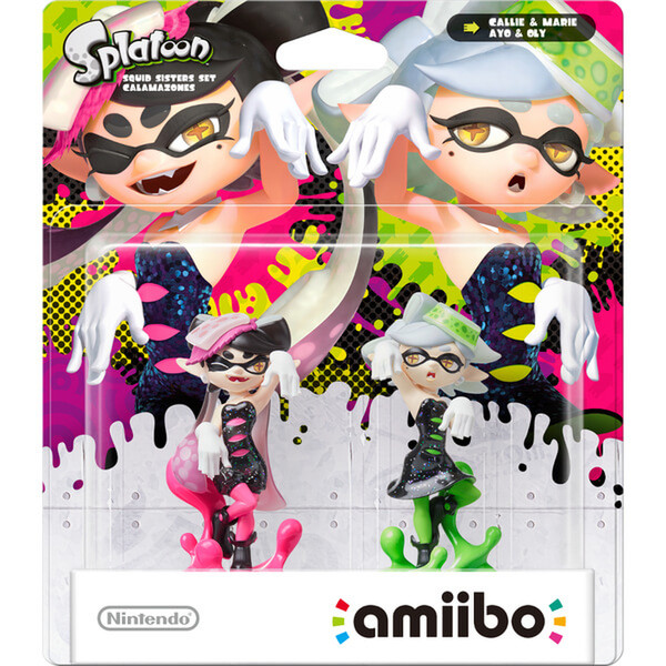 Nintendo Squid Sisters Set Boy/Girl Multicolour 2pc(s) children toy figure set