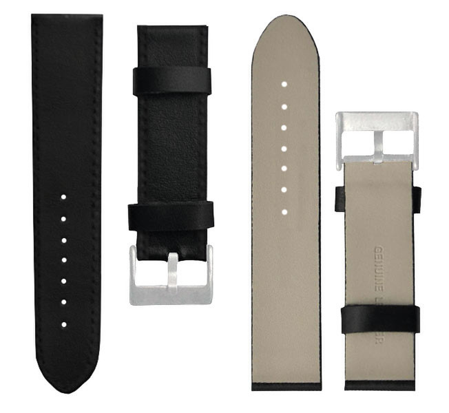 PEDEA 60002000 Band Schwarz Leder Smartwatch-Zubehör