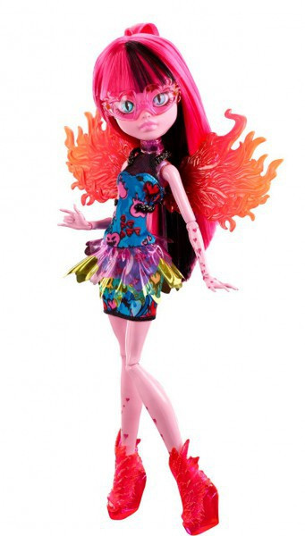 Monster High BJR25 Разноцветный кукла