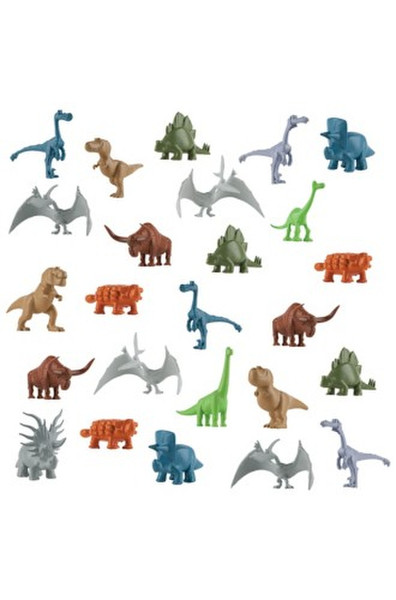 Tomy World of Dinosaurs Мальчик / Девочка Разноцветный 25шт набор детских фигурок