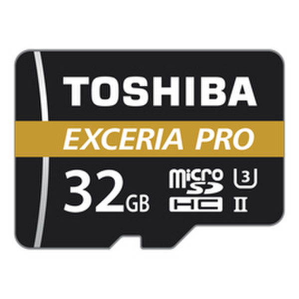 Toshiba Exceria Pro M501 Micro SDHC 32GB 32GB MicroSDHC UHS-II Klasse 10 Speicherkarte