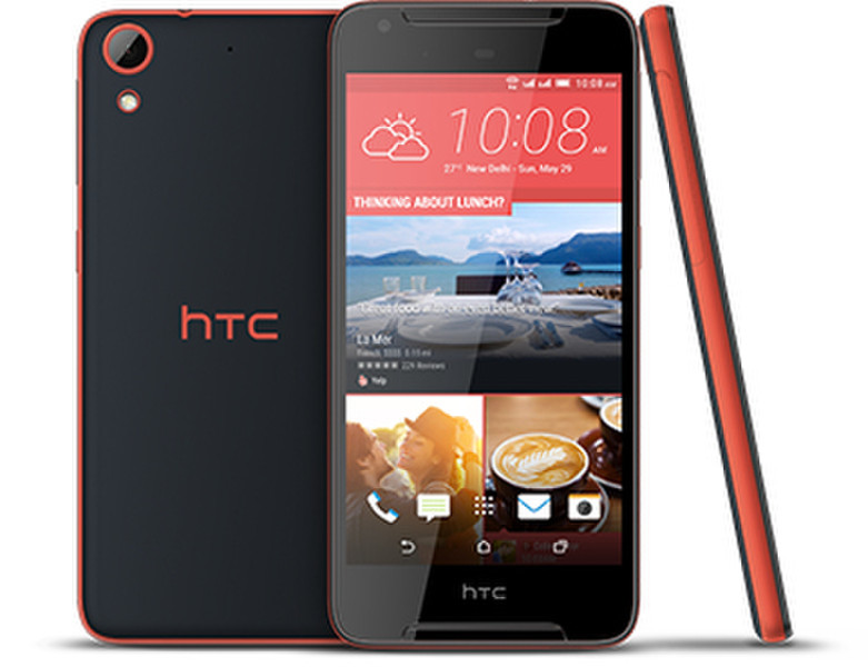 HTC Desire 628 4G 32ГБ Синий, Оранжевый