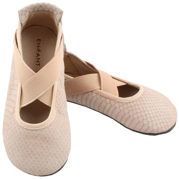 EN FANT 815120_55 Girl Flats Leather Beige