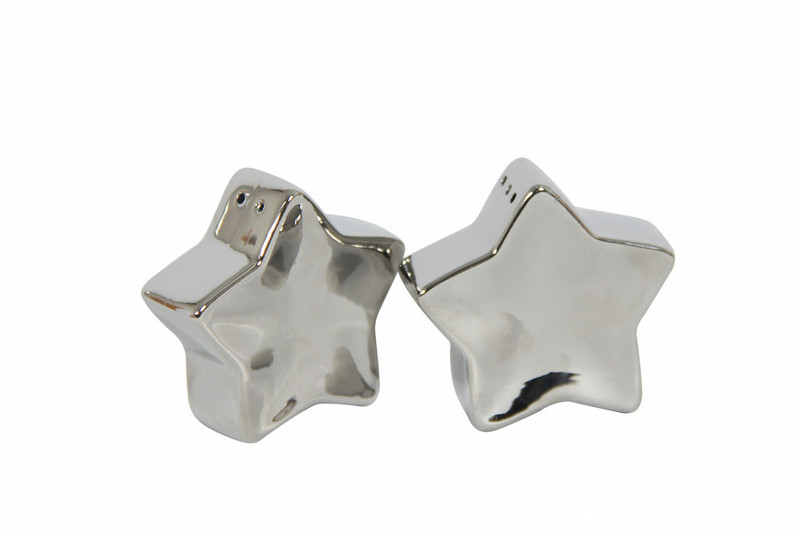 NOVAStyl 3164229959604 Silver salt/pepper shaker