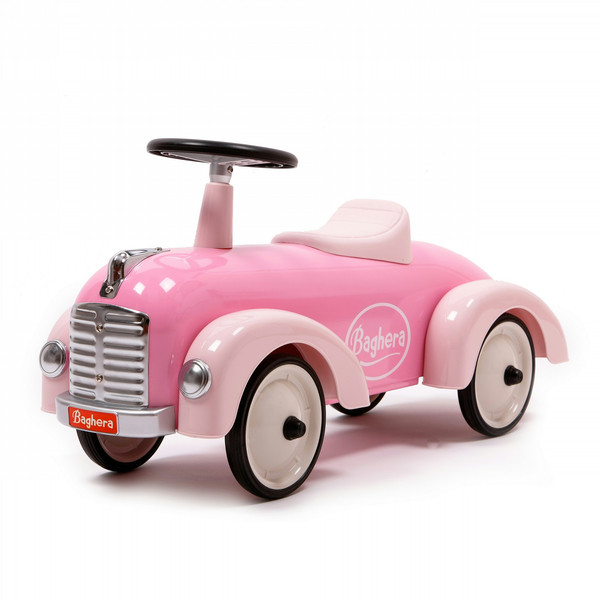 Baghera Ride-on Speedster Metall, Kautschuk Pink Schiebe- & Ziehspielzeug