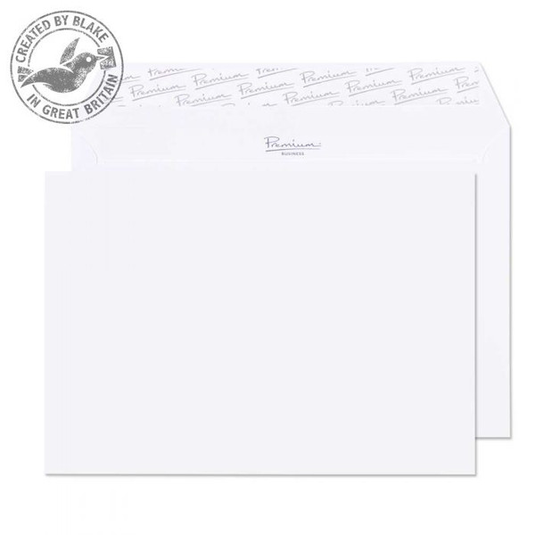 Blake Premium Business Wallet Peel and Seal Brilliant White C5 162X229mm 120gsm (Pack 25)