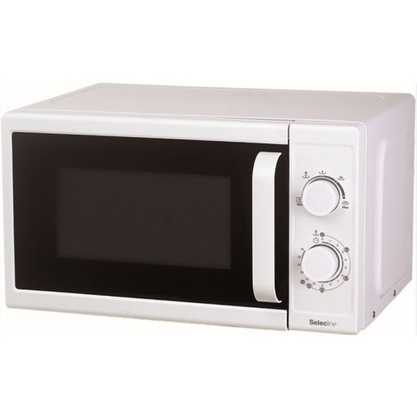 Selecline MM720CUK Countertop 20L 700W White microwave