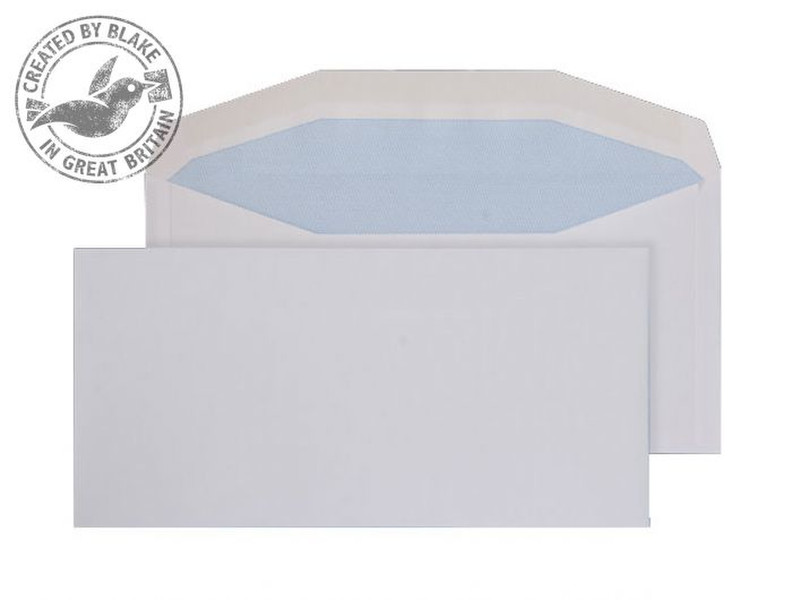 Blake Purely Everyday White Gummed Mailer DL+ 114X235mm 90gsm (Pack 1000)