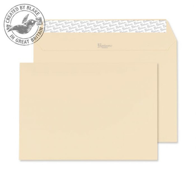 Blake Premium Business Wallet Peel and Seal Cream Wove C5 162x229mm 120gsm (Pack 25)