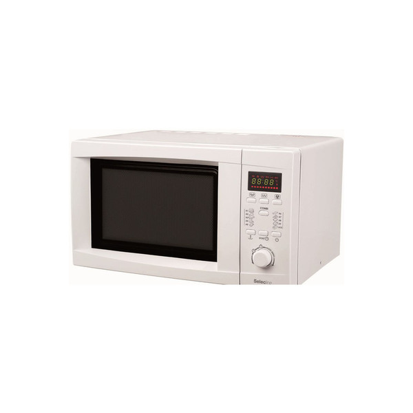 Selecline AS823ECI Countertop 23L 800W White microwave