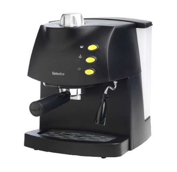 Selecline 865107 Espresso machine 1.8L Black coffee maker