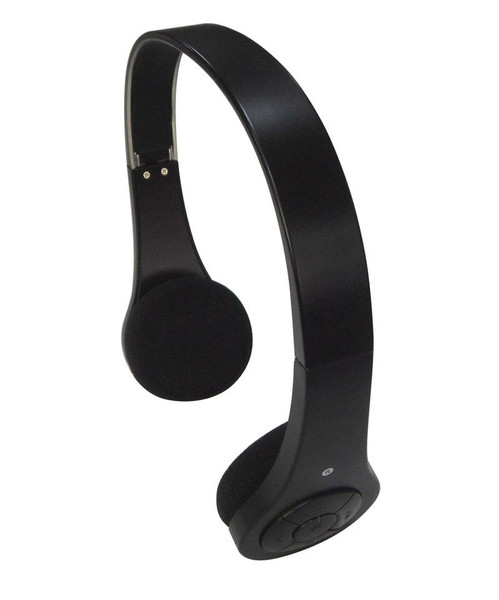Inland 87083 Binaural Head-band Black mobile headset