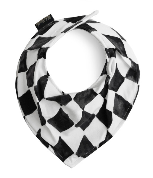 Elodie Details DryBib Graphic Grace Cotton Black,White