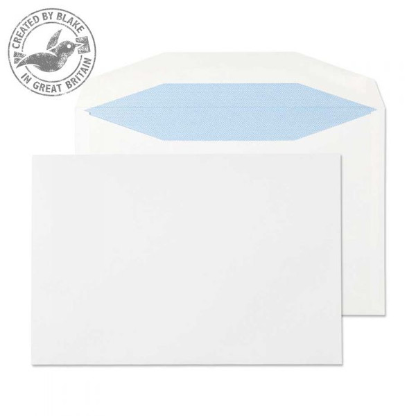 Blake Purely Everyday White Gummed Mailer C5+ 162X238mm 90gsm (Pack 500)