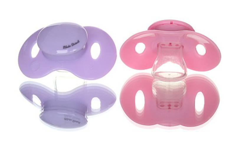 Elodie Details 103083 Free-flow baby pacifier Силиконовый Лиловый, Розовый соска-пустышка