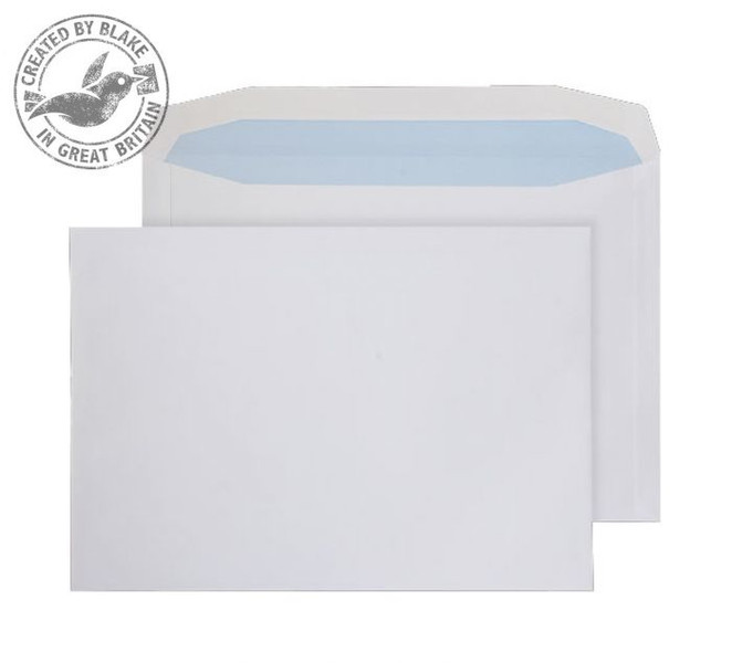 Blake Purely Everyday White Gummed Mailing Wallet C4+ 240x330mm 100gsm (Pack 250)