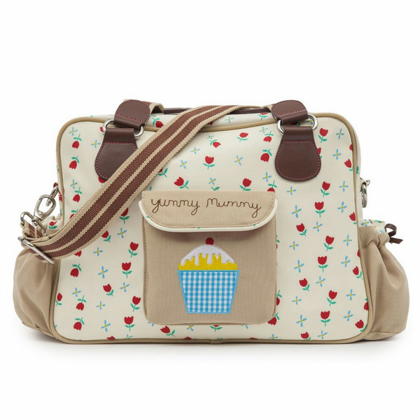 Pink Lining TULIPS Barrel Tasche Kanvas Beige