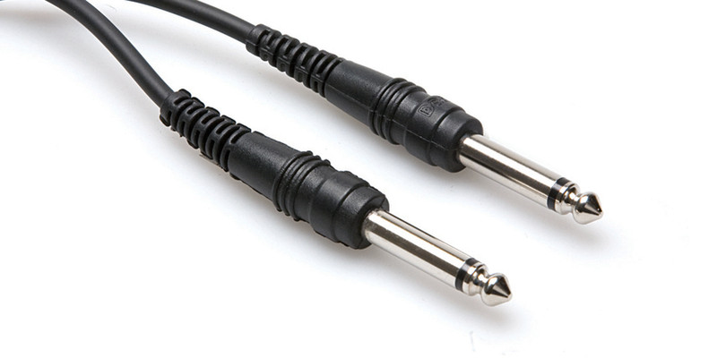 Hosa Technology TS/TS 4.57m Schwarz Audio-Kabel