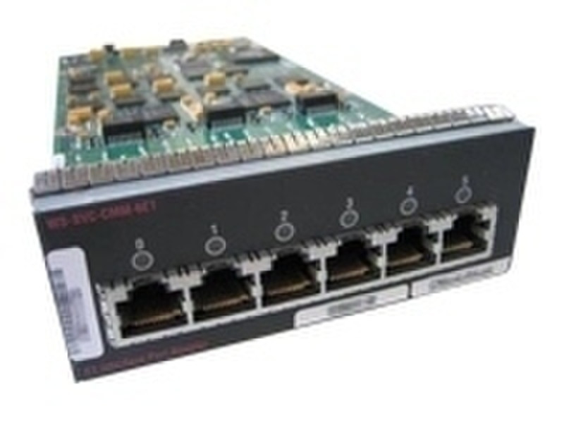 Cisco Catalyst 6500 6-port E1 Interface Port Adapter 2048Мбит/с сетевая карта